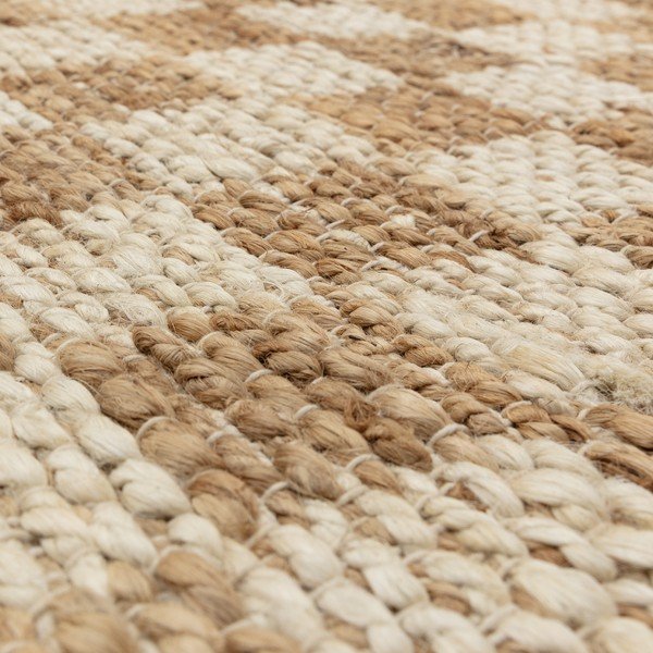 Natúr színű kétoldalas-kézi szövésű juta szőnyeg 120x170 cm Naturi Natural – Asiatic Carpets-image-3