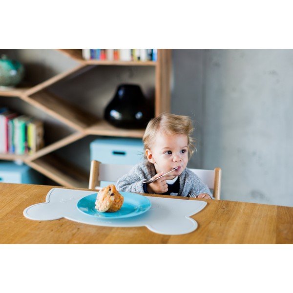 Bear világosszürke szilikon tányéralátét, 48 x 25 cm - Kindsgut-image-1