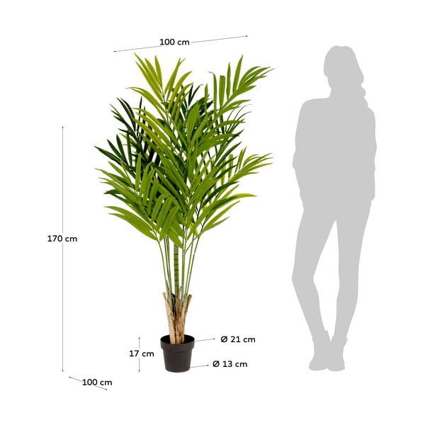 Bambusz műnövény (magasság 170 cm) – Kave Home-image-2