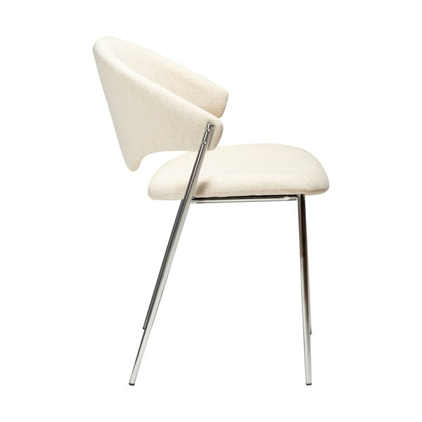 Krémszínű kárpitozott étkezőszék Zone – DAN-FORM Denmark-image-1