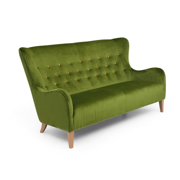 Medina zöld kanapé, 190 cm - Max Winzer