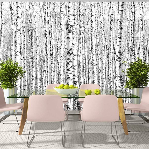 Birch Forest nagyméretű tapéta, 400 x 280 cm - Artgeist-image-1