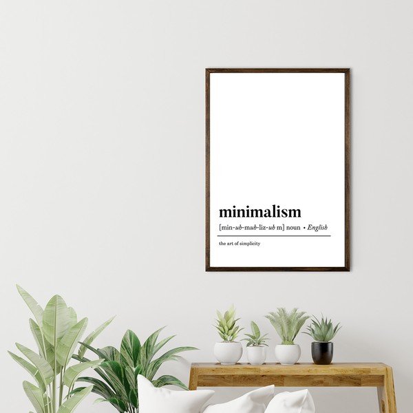 Kép 50x70 cm Minimalism – Wallity-image-1