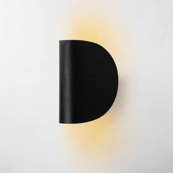 Fekete LED fali lámpa Heybe – Opviq lights-image-2