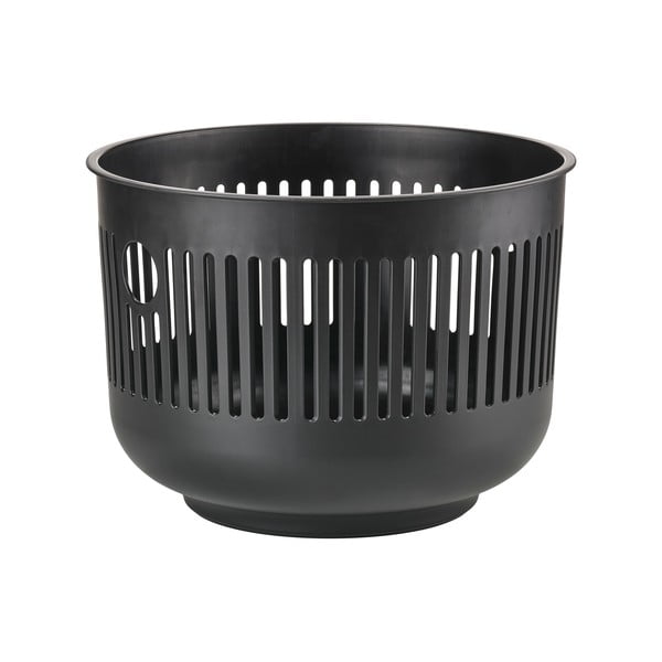 Fekete műanyag szennyeskosár 35 l Ume – Zone