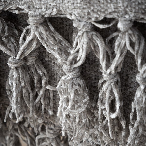 Szürke zsenília takaró 130x170 cm Wilson – Catherine Lansfield-image-2