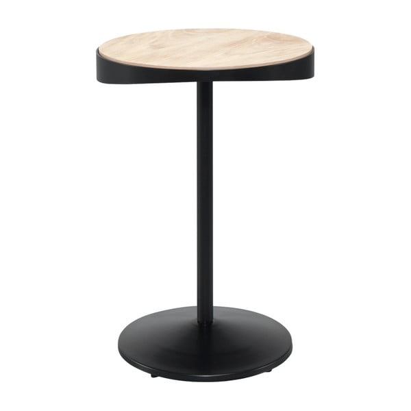 Drop kisasztal tölgyfa asztallappal, Ø 40 cm - Wewood - Portuguese Joinery