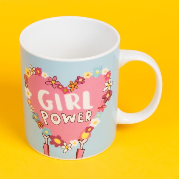 Girl Power kerámiabögre, 400 ml - Happy News