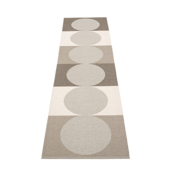 Szürke-krémszínű kültéri-beltéri futószőnyeg 70x280 cm Otto Clay – Pappelina-image-2