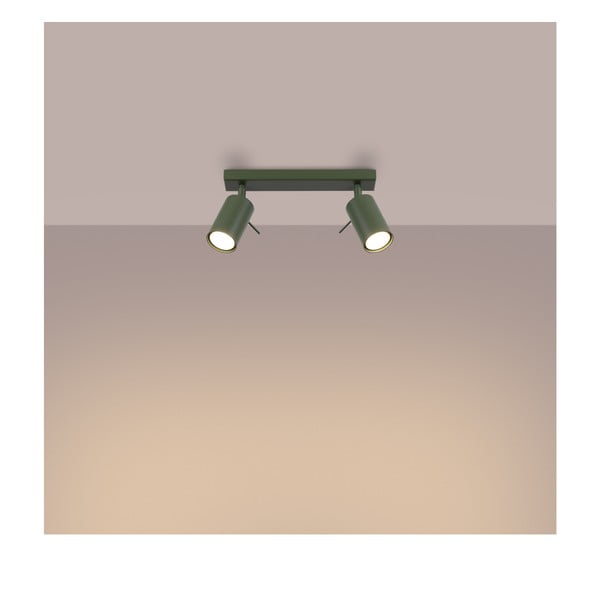 Zöld spotlámpa 6x30 cm Etna – Sollux-image-3