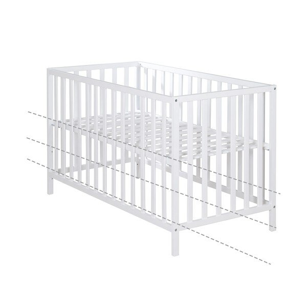 Fehér babaágy 60x120 cm Cosi – Roba-image-4