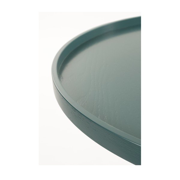 Petróleum színű kerek dohányzóasztal ø 69 cm Jason – Zuiver-image-3