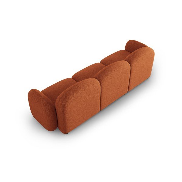 Narancssárga kanapé 272 cm Blair – Micadoni Home-image-4