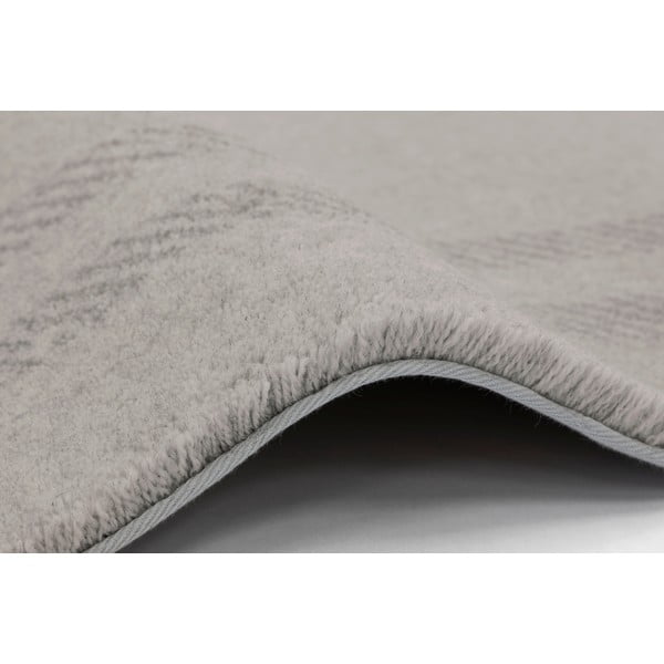 Krémszínű gyapjú szőnyeg 200x300 cm Calisia M Grid Rim – Agnella-image-4