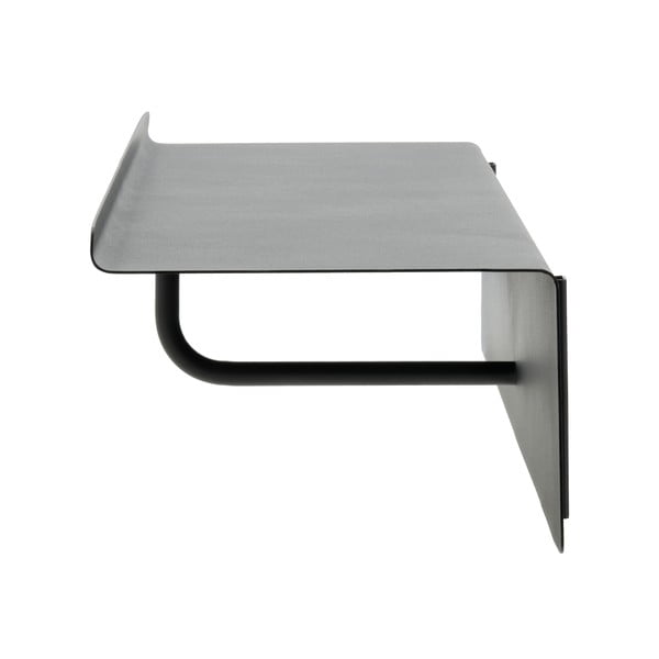 Fekete acél fali fogas polccal 21,5 cm A-Coat – Zone-image-4