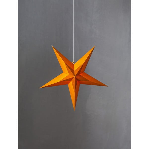 Diva narancssárga karácsonyi világító dekoráció, ø 60 cm - Star Trading