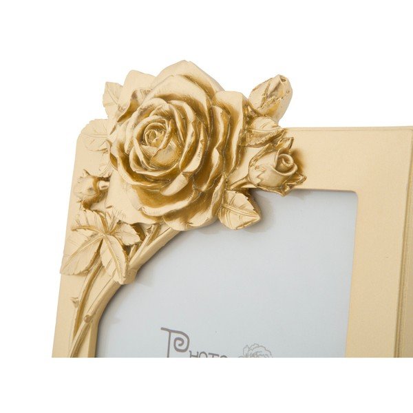 Glam Rose sárga, gyanta alapú képkeret, 19,4 x 27,5 cm - Mauro Ferretti-image-4