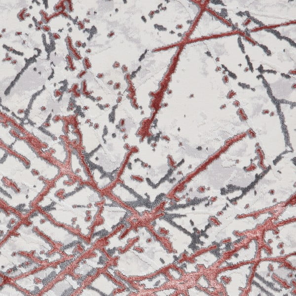 Rózsaszín-világosszürke szőnyeg 120x170 cm Artemis – Think Rugs-image-3