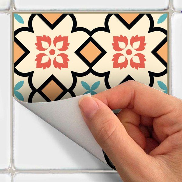Azulejos Sofiana 24 darabos falmatrica szett, 15 x 15 cm - Ambiance-image-1