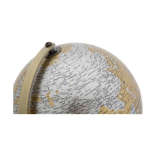 Globe arany-ezüstszínű asztali dekoráció, magasság 28 cm - Mauro Ferretti-image-4