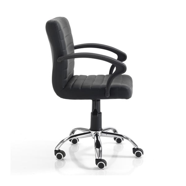 Pany fekete gurulós irodai szék - Tomasucci-image-1