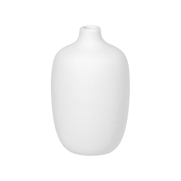 Fehér kerámia váza, magasság 13 cm - Blomus
