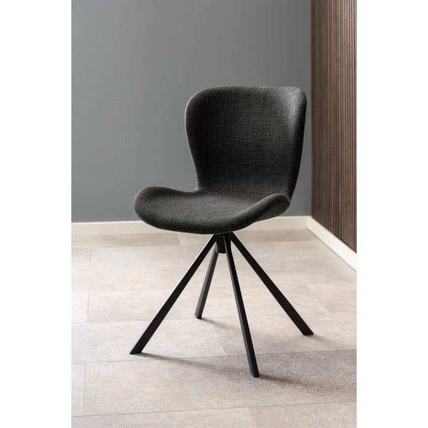 Sötétszürke étkezőszék szett 2 db-os Batilda – Actona-image-1