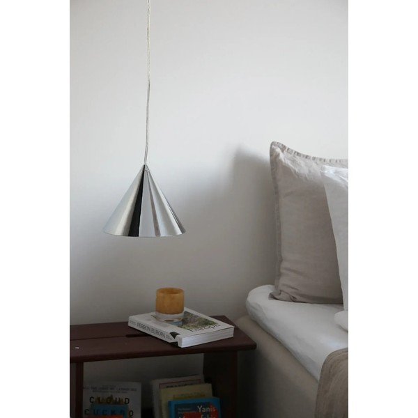 Ezüstszínű fém függőlámpa fém búrával ø 19 cm Tip – Markslöjd-image-1