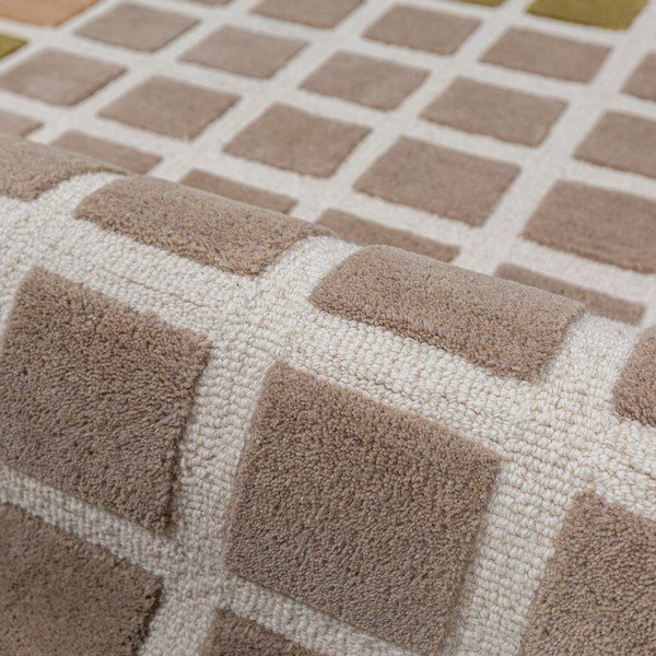 Zöld kézi szövésű gyapjú szőnyeg 160x230 cm Renga Wool – Flair Rugs-image-3
