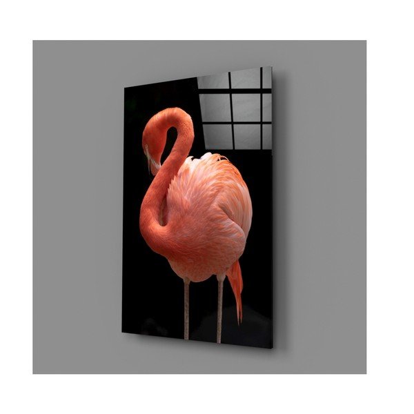 Flamingo üvegezett kép - Insigne-image-4