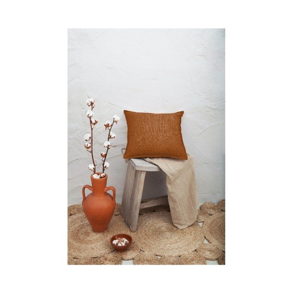 Terracota párnahuzat, 45 x 45 cm - Really Nice Things-image-1