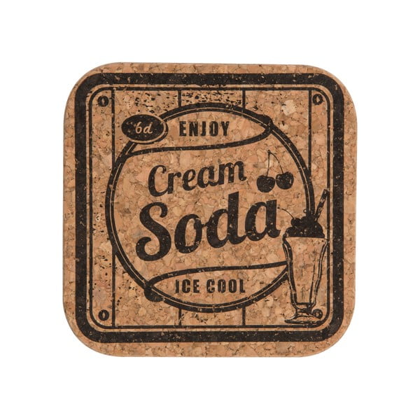 Soda Cordial 4 részes poháralátét szett - T&G Woodware