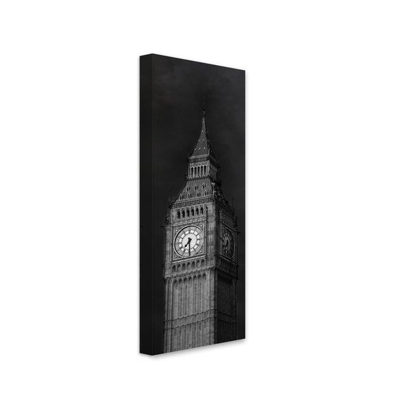 Canvas Silver Big Ben kép, 45 x 140 cm - Styler-image-2