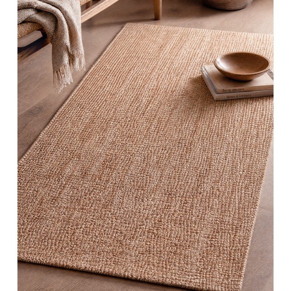 Natúr színű juta futószőnyeg 80x200 cm Bouclé – Hanse Home-image-1