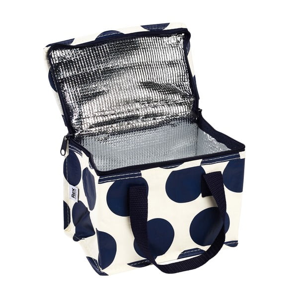 Kék-krémszínű hűtőtáska Spotlight – Rex London-image-2