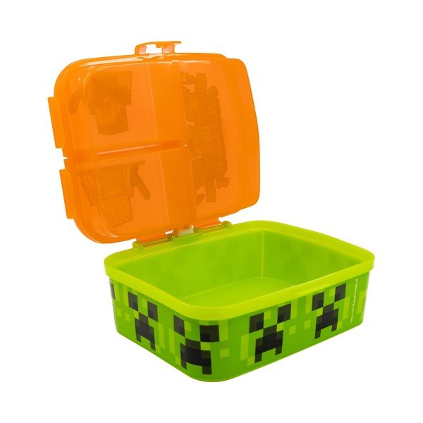 Narancssárga műanyag gyerek uzsonnás doboz Minecraft – STOR-image-3