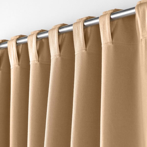 Világosbarna függöny 140x240 cm Mistraline – douceur d'intérieur-image-2