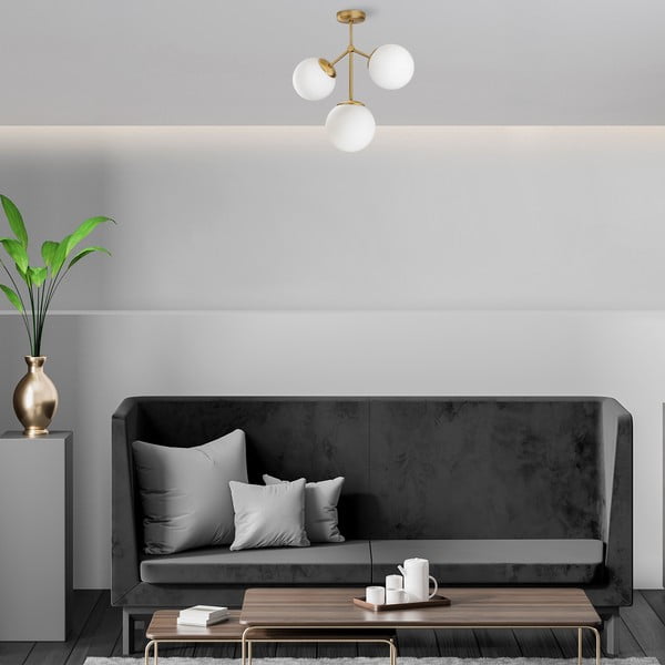 Damar mennyezeti lámpa 3 izzóval - Opviq lights-image-1