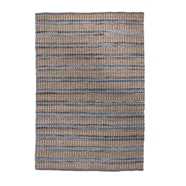 Gina 222 Blau kézzel szőtt szőnyeg, 120 x 170 cm - Kayoom