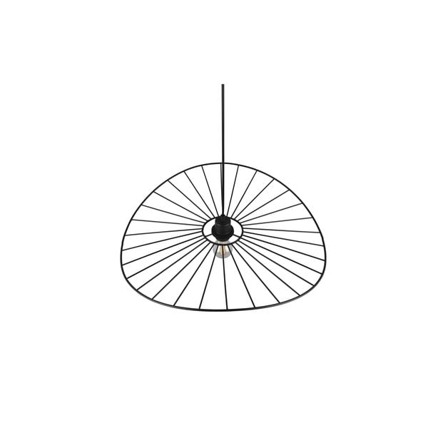 Matt fekete függőlámpa ø 60 cm Chapeau – Reality-image-3