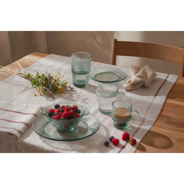 Zöld üveg tálka 450 ml Verde – Orion-image-1