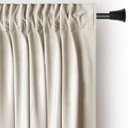 Bézs bársony dimout (részleges sötétítő) függöny 140x270 cm Pleat – Restilo