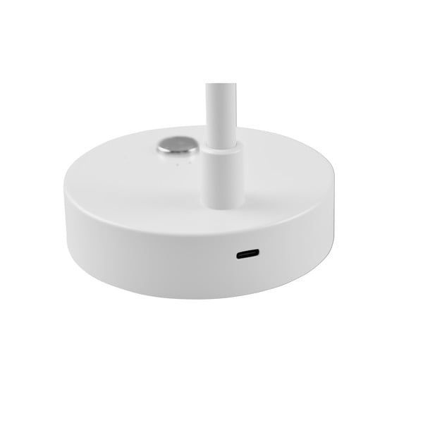 Fehér LED szabályozható asztali lámpa (magasság 28 cm) Lenny – Trio-image-4