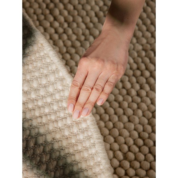 Natúr színű kézi szövésű gyapjú kerek szőnyeg ø 200 cm Richmond Diana – Ted Baker-image-4