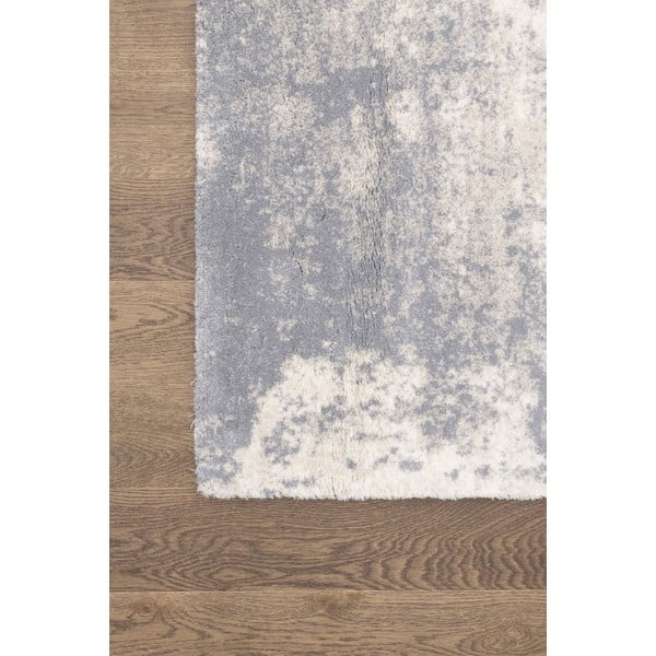 Szürke-krémszínű gyapjú szőnyeg 160x240 cm Bran – Agnella-image-3