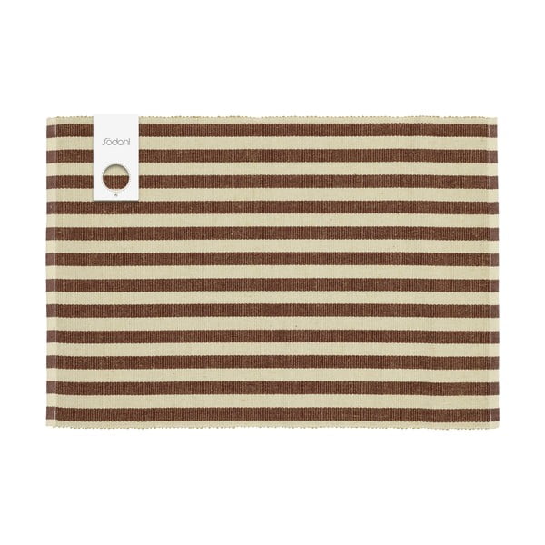 Jutakeverék tányéralátét szett 2 db-os 33x48 cm Statement Stripe – Södahl-image-2