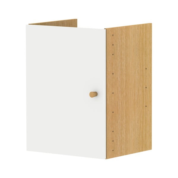Fehér ajtós modul 33x43 cm Z Cube - Tenzo