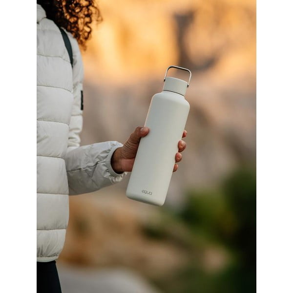 Fehér rozsdamentes ivópalack 1 l Timeless - Equa-image-2