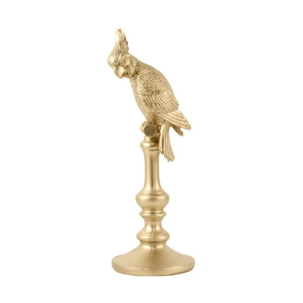 Cockatoo aranyszínű szobor, magasság 28,5 cm - PT LIVING
