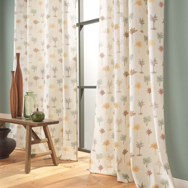 Bézs függöny 140x240 cm Palmelia – douceur d'intérieur-image-2